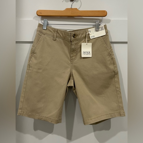 A.N.A. Mid Rise Bermuda Shorts - Picture 2 of 3